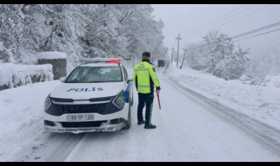 DYP-dən bölgələrə səfər edən sürücülərə - XƏBƏRDARLIQ