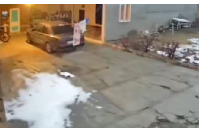 Ağsuda baş verən zəlzələnin görüntüləri - ANBAAN VİDEO