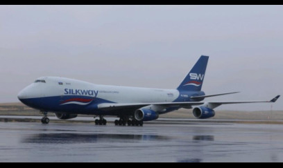 Azərbaycan yük təyyarələri Ermənistan SƏMASINDA-FOTO