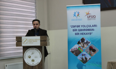 Qəbələdə “Zəfər Yolçuları: Bir Qəhrəman – Bir Hekayə” adlı tədbir keçirildi FOTOLAR