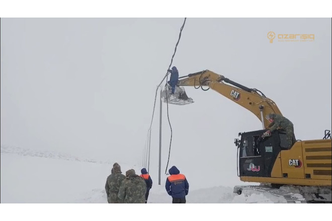 Kəlbəcərin dağ kəndlərində işıqlar sönməyəcək - VİDEO