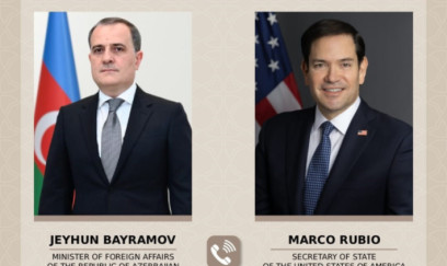 Ceyhun Bayramov Marko Rubio ilə telefonla danışıb 