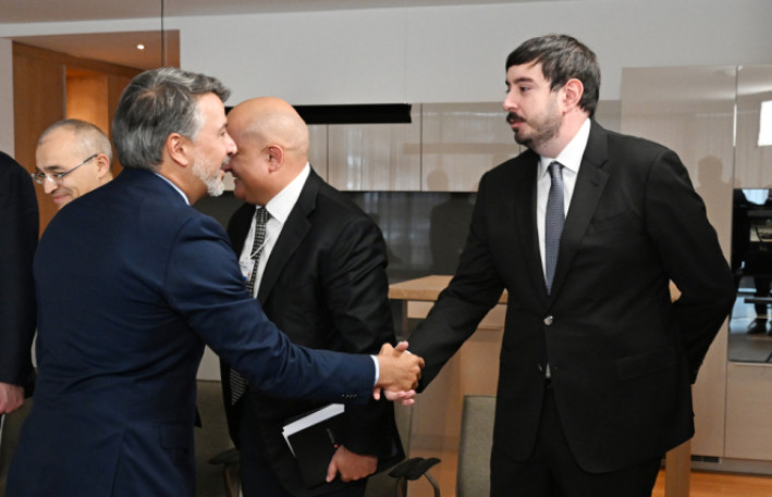 Heydər Əliyev Davosda - FOTOLAR