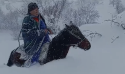 Lerikin dağ kəndlərində belə işığın verilişi bərpa ediləcək - VİDEO