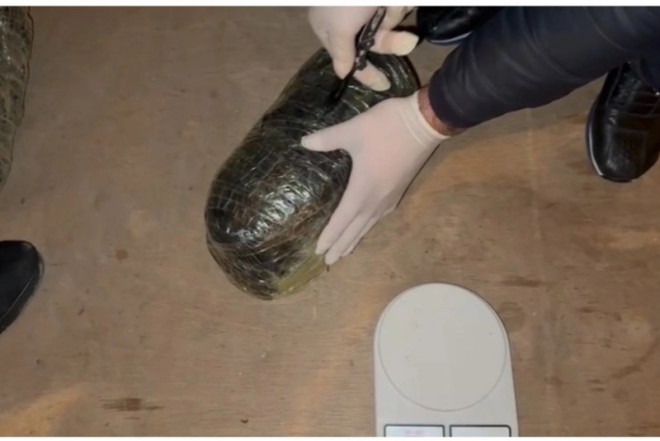 10 kiloqram narkotik aşkarlandı 