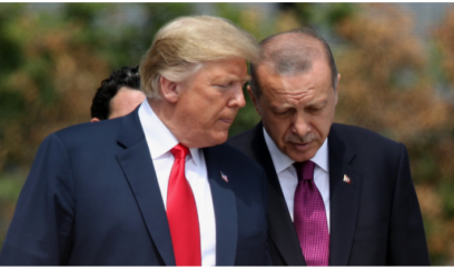 Ərdoğan Trampla regionu müzakirə etdi 