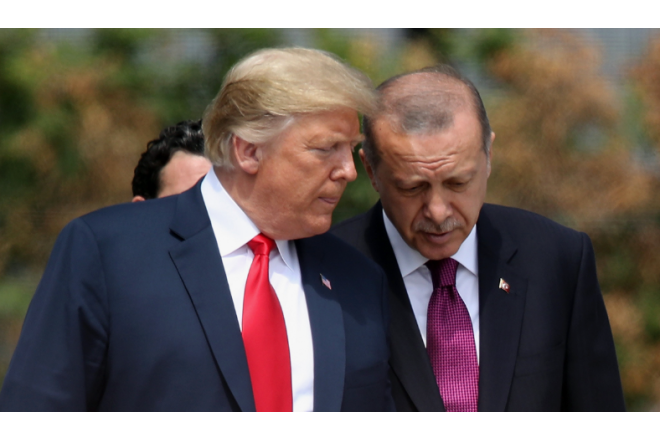 Ərdoğan Trampla regionu müzakirə etdi 