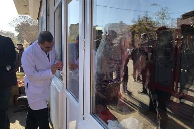 Bu ət satışı mağazasının fəaliyyəti dayandırıldı 