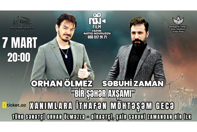 Orhan Ölməz və Səbuhi Zaman eyni layihədə bir araya gəldi