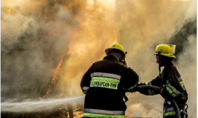 Masazırda evdə yanğın - Bir nəfər öldü