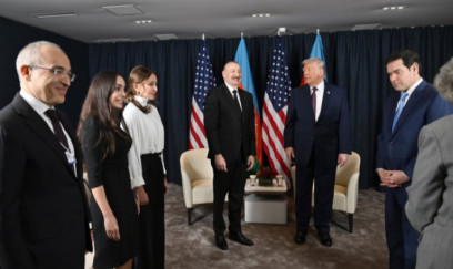 Mehriban Əliyeva Prezident İlham Əliyevin Donald Trampla görüşünə dair paylaşım edib 