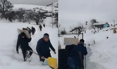 Lerikdə şəhid bacısı buna görə 3 gün sonra dəfn olundu 