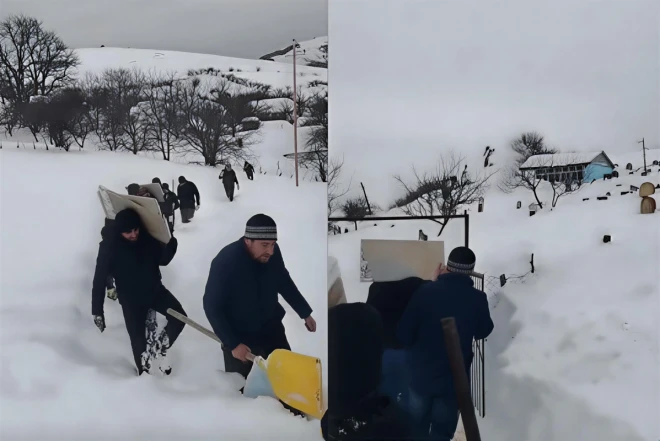 Lerikdə şəhid bacısı buna görə 3 gün sonra dəfn olundu 