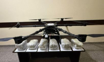 Sərhəddə uçan PUA məhv edildi- FOTO