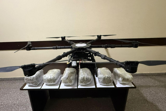 Sərhəddə uçan PUA məhv edildi- FOTO