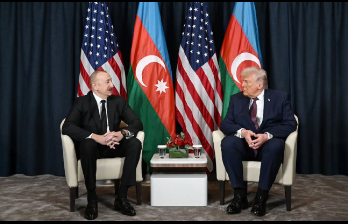 Tramp yalnız iki liderlə görüşdü - İlham Əliyev və Zelenski