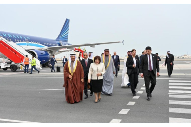 Sahibə Qafarova Bəhreyn Krallığında - FOTO