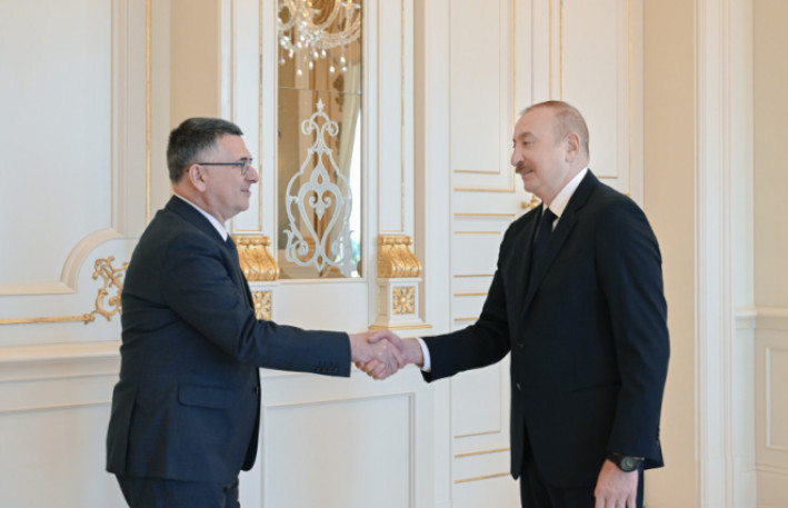 İsrail XİN naziri İlham Əliyevlə görüşdü – FOTO 