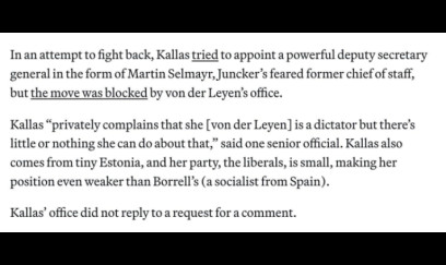 Kaja Kallas von der Leyeni “diktator” adlandırıb 