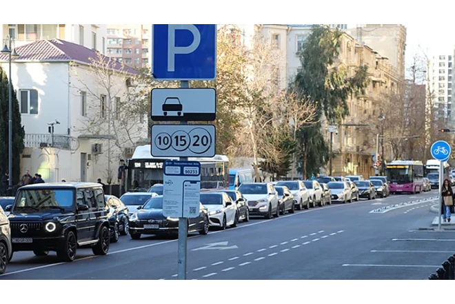 Bakıda ödənişli parklanma məntəqələri yaradıldı