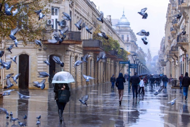 Sabah Bakıda yağıntı intensivləşəcək- XƏBƏRDARLIQ