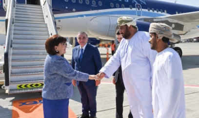 Sahibə Qafarova Omanda səfərdədir - FOTOLAR