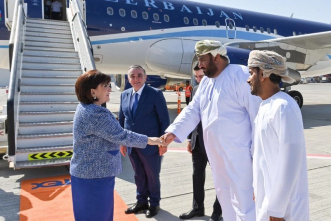 Sahibə Qafarova Omanda səfərdədir - FOTOLAR