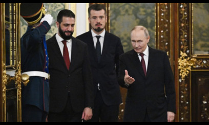 Putin və Əhməd Əl Şaraa arasında görüş başladı 