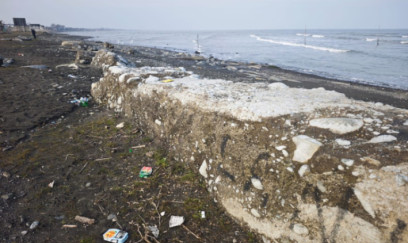 Lənkəranda Xəzər dənizi geri çəkildi – Görün suyun altından nə çıxdı?