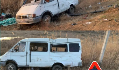 Sürücünün başı telefona qarışdı, avtomobil aşdı: Ölən var