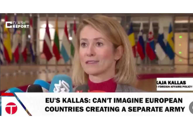Kaja Kallas: Ayrı Avropa Ordusu yaradılmayacaq 