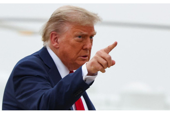 Trampdan İrana daha bir - Gözdağı