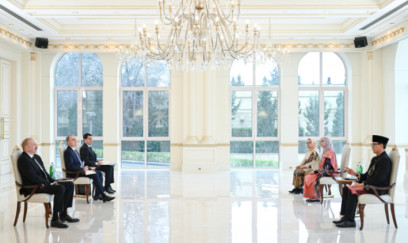 Azərbaycan Prezidenti İndoneziyanın ölkəmizə yeni təyin olunmuş səfirini qəbul edib 