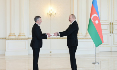 Prezident İlham Əliyev Norveçin ölkəmizə yeni təyin olunmuş səfirini qəbul edib 