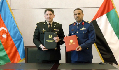 Azərbaycan və BƏƏ arasında Birgə Hərbi Əməkdaşlıq Komitəsinin ilk iclası keçirilib 