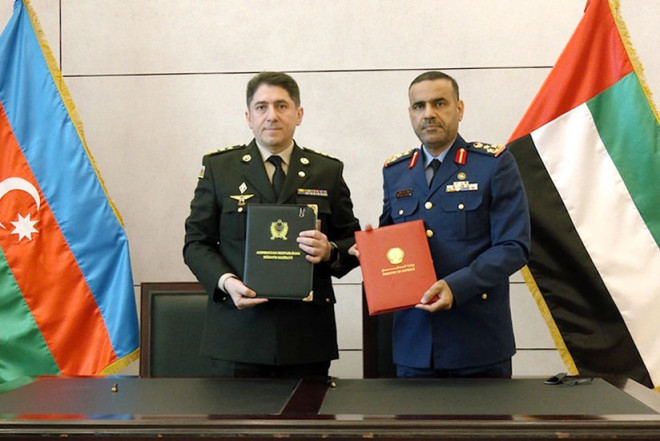 Azərbaycan və BƏƏ arasında Birgə Hərbi Əməkdaşlıq Komitəsinin ilk iclası keçirilib 