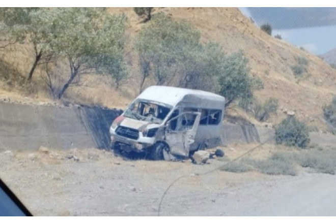 Türkiyənin Şırnak bölgəsində mikroavtobus aşıb, ölənlər və yaralananlar var 