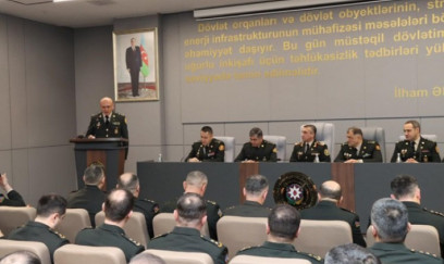 General-mayor Sərdar Səfərov iclas keçirdi, tapşırıqlar verdi 