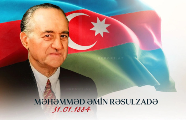 Məhəmməd Əmin Rəsulzadənin anadan olmasından 142 il ötür 