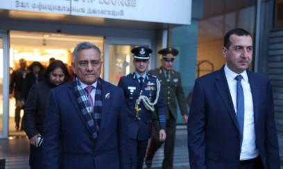 Hindistan ordusunun Baş qərargah rəisi Ermənistana səfər edib 