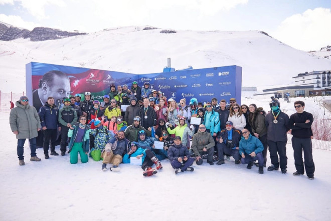 Xizək yarışı üzrə Heydər Əliyev Kubokuna yekun vurulub 