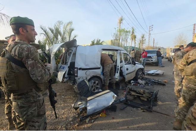 Atəşkəsə baxmayaraq İsrail Livanın cənubuna zərbələr endirib 