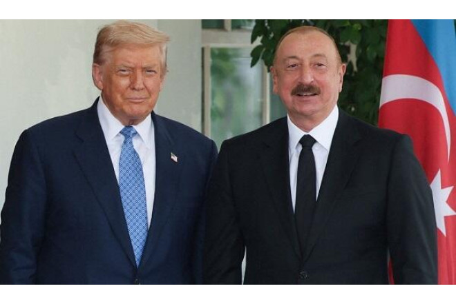 İlham Əliyev Donald Trampa təşəkkür etdi 