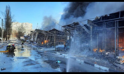 Rusiya ordusu bazarı vurdu: 7 ölü, 15 yaralı 