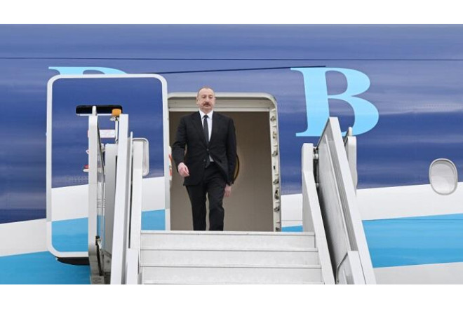 İlham Əliyevin BƏƏ səfəri başa çatdı 