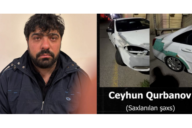 Narkotik qəbul edib maşın sürdü, həbs edildi - VİDEO