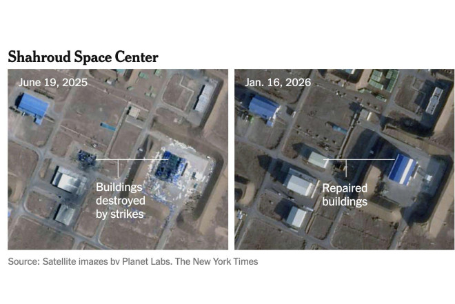İran raket obyektlərini sürətlə bərpa edir 