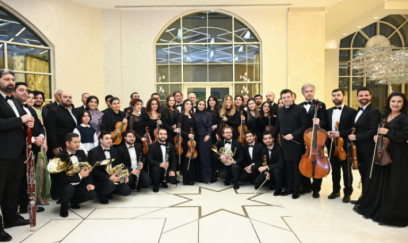 Leyla Əliyeva Qəbələdə "Qış nağılı" II Beynəlxalq Musiqi Festivalından videogörüntü paylaşıb 