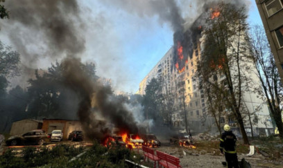 Rusiya Zaporojyeyə 300 dronla hücum etdi - Ölən və yaralananlar var - VİDEO