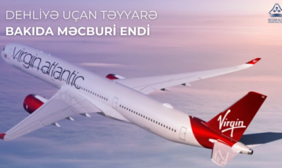 Dehliyə uçan təyyarə Bakıda məcburi eniş edib 